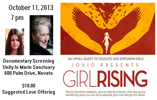 Girl Rising ~ Documentary Screening | Unity In Marin